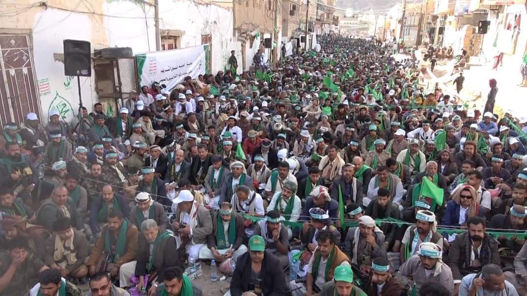 حشود كبيره لأبناء مأرب احتفال بمناسبة المولد النبوي الشريف  ...صور