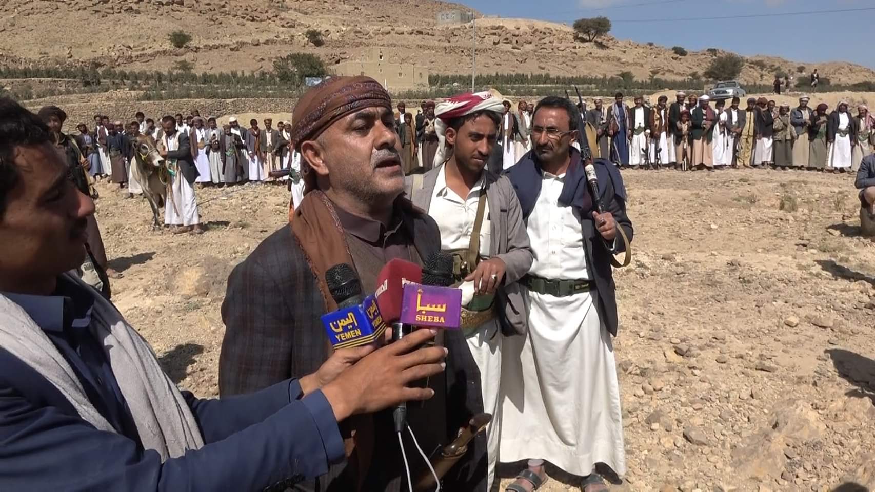 عمران :  صلح قبلي بمديرية جبل عيال يزيد ينهي قضية قتل بالعفو العام