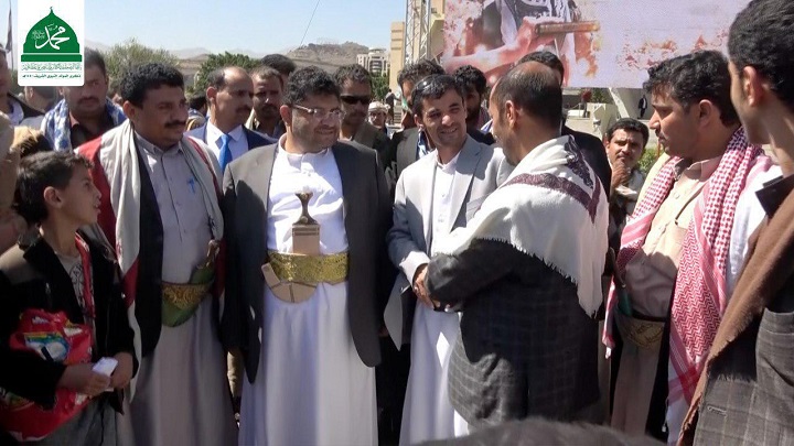 بالصورة.. ظهور مفاجئ لعدد من قيادات انصارالله بينهم من اعلن تحالف العدوان مقتلهم