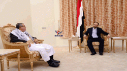 لقاء هأم للرئيس المشاط مع رئيس حزب المؤتمر الشعبي العام ..