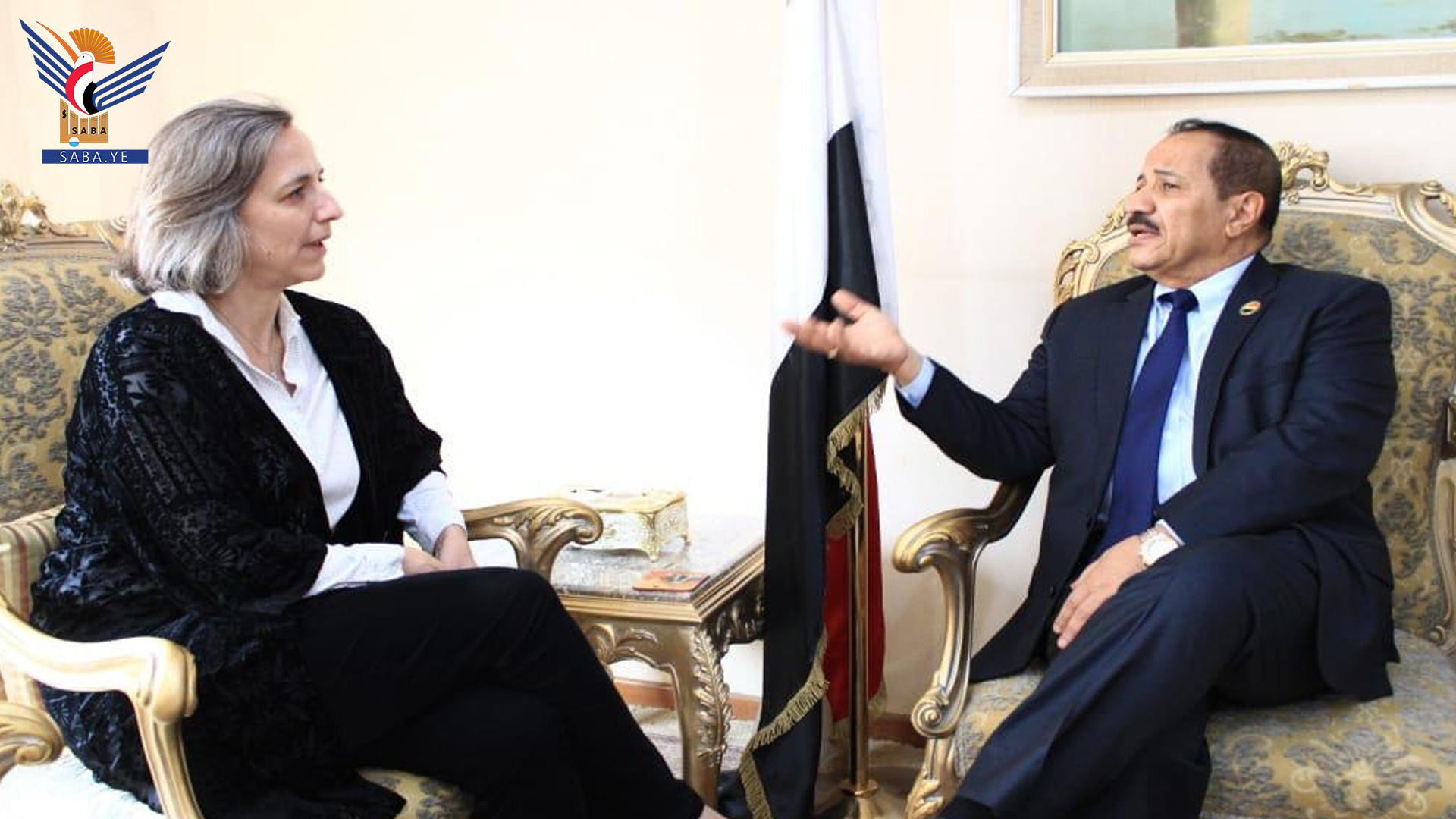 نتائج لقاء وزير الخارجية بصنعاء و مدير مكتب المبعوث الخاص للأمم المتحدة حول المواضيع المتعلقه بالهدنه ...