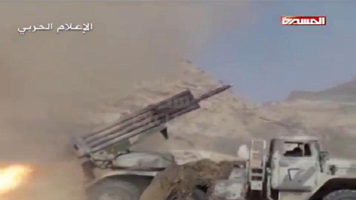 نجران : صواريخ الكاتيوشا تمطر معسكرا للمرتزقة