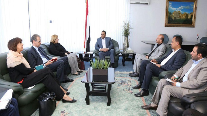 الرئيس صالح الصماد يلتقي رئيسة بعثة الاتحاد الأوربي