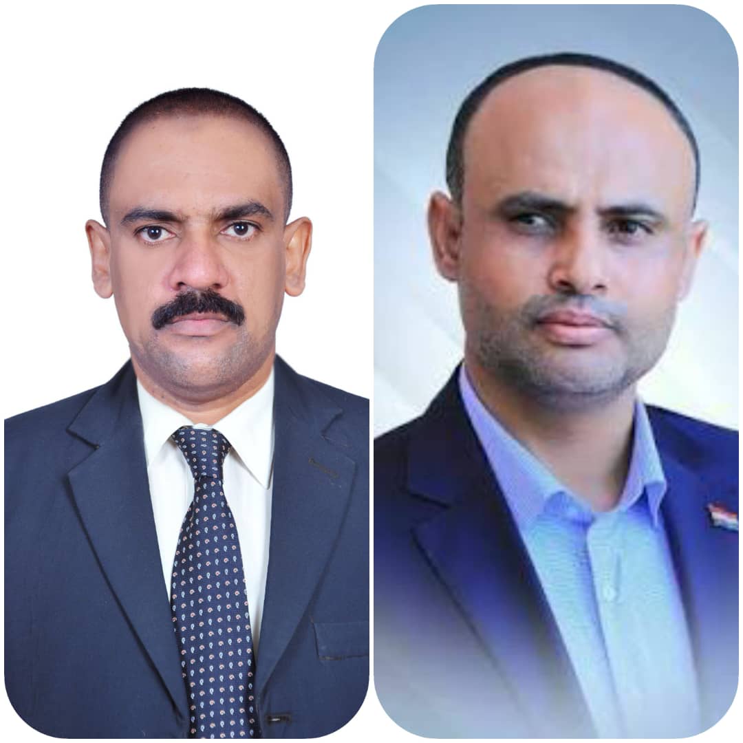 محافظ سقطرى اللواء هاشم بن عايود السقطري يعزي فخامة الرئيس مهدي المشاط في وفاة والدته