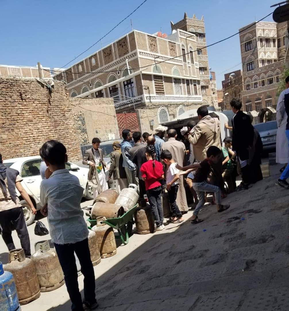 اعلان هام بخصوص بدء توزيع الغاز المستورد في الاحياء السكنية بالعاصمة .. ( السعر الجديد )