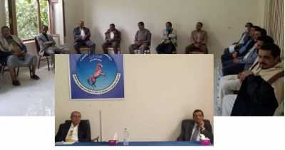 الشيخ صادق ابو راس يرأس لقاءا تشاوريا لأحزاب التحالف الوطني الديمقراطي