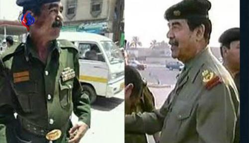 شاهد بالصور الرئيس العراقي صدام حسين يظهر وهو يتجول في شوارع محافظة تعز