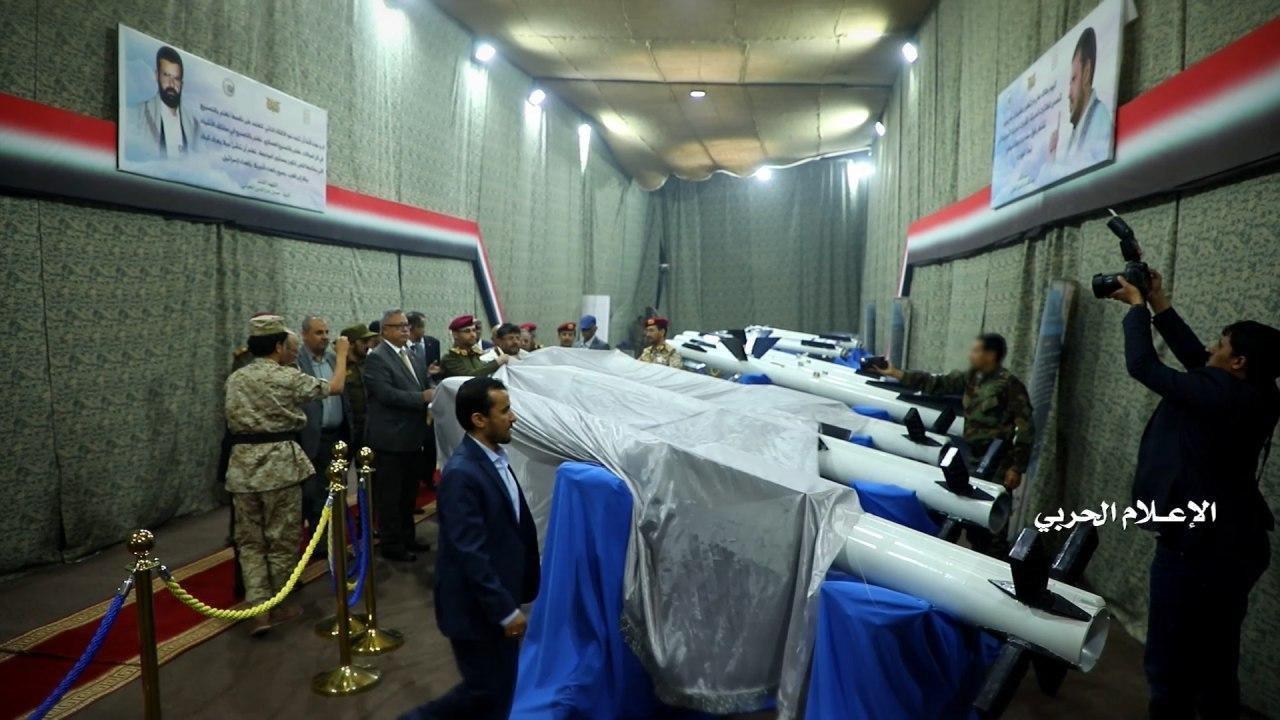 شاهد أول صور لأربع منظومات دفاع جوي الذي أزاح الرئيس المشاط  الستار عليه...