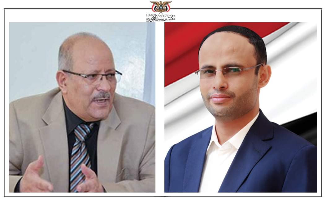 الرئيس مهدي المشاط يعزي عضو السياسي الأعلى النعيمي في وفاة شقيقه ..