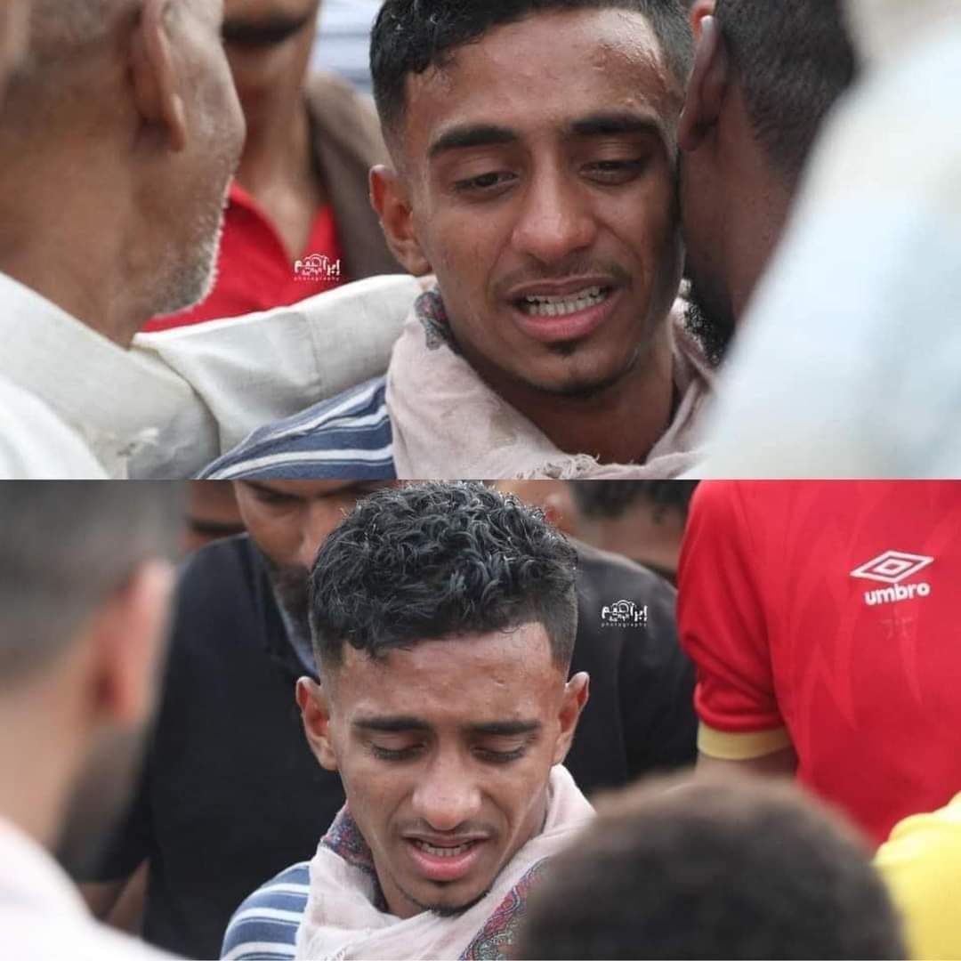 عبدالواسع القاز يعزي لاعب منتخبنا الوطني 
