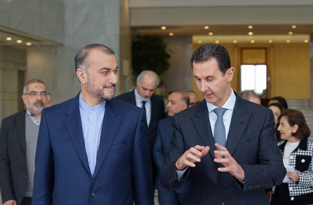 الرئيس الأسد يستقبل وزير الخارجية الإيراني حسين أمير عبد اللهيان والوفد المرافق ..