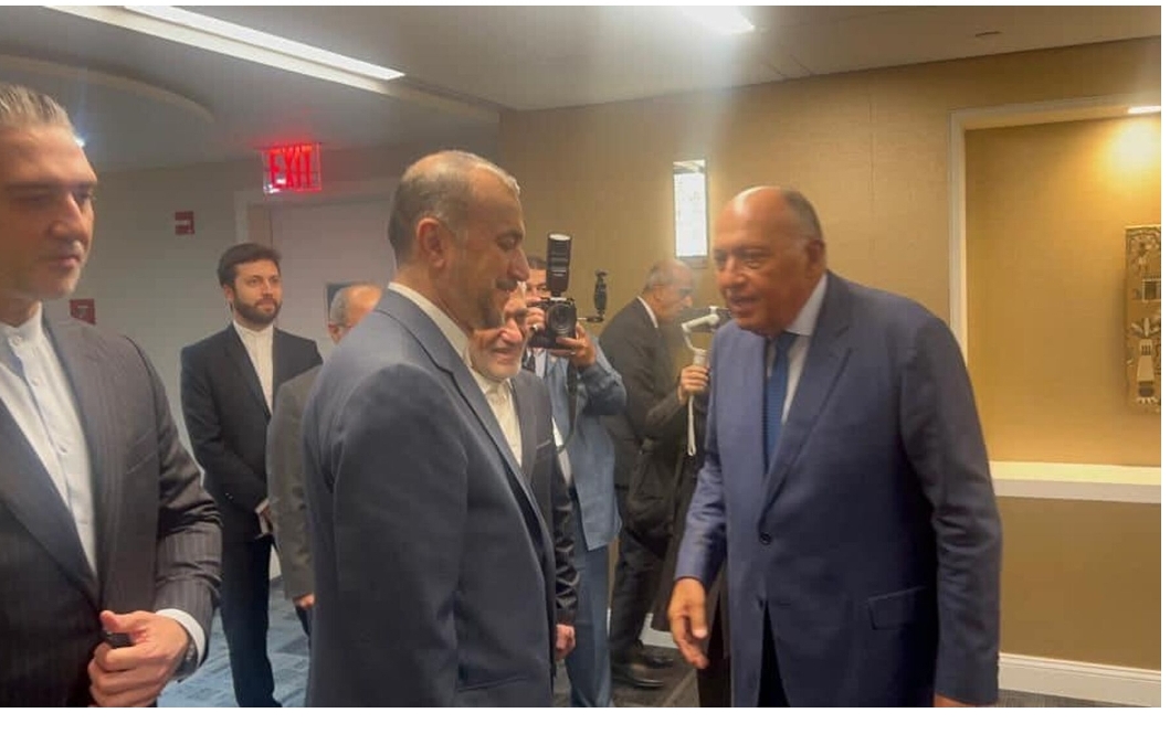لأول مرة منذ سنوات إتفاق مصري إيراني لمواجهة التطورات في الأراضي الفلسطينية ورفض سياسة التهجير وإدانة الجرائم الإسرائيلية