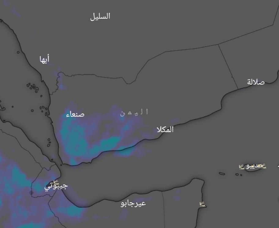 فلكي يمني يعلن عن ليله ماطره قادمة متفاوتة الشدة ..