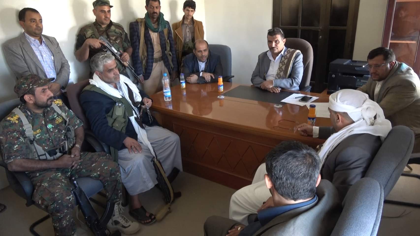 عمران : اجتماع قضائي براسة المحافظ للمناقشة  اداء السلطة القضائية واجهزة العدالة