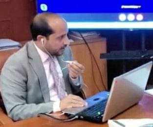 المدير العام التنفيذي يلتقي عبر الويب ممثل مكتب تنسيق الشؤون الإنسانية في اليمن