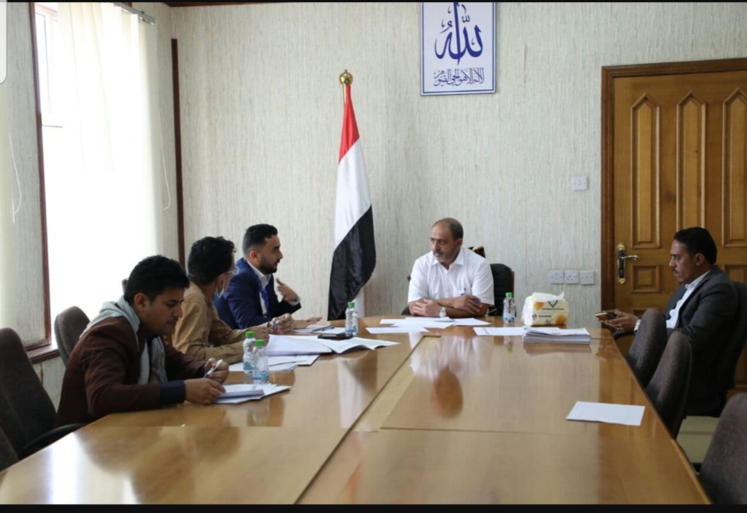 أمين عام المجلس الأعلى لإدارة وتنسيق الشؤون الإنسانية  يلتقي بالمدير التنفيذي للمؤسسة الوطنية للتنمية NFDHR  ...
