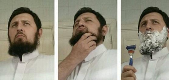 شاهد بالصورة ما الذي فعله داعية سعودي بنفسه بعد السماح للمرأة في السعودية بقيادة السيارة