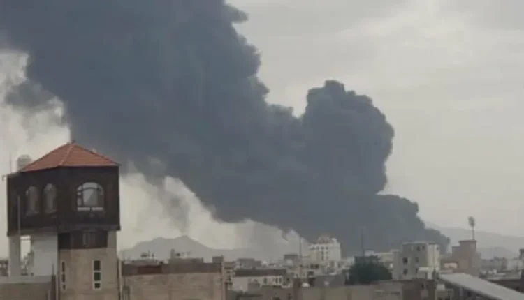 غارات عنيفة جديدة للعدوان الإسرائيلي تستهدف هذه الاحياء السكنية بالعاصمة صنعاء