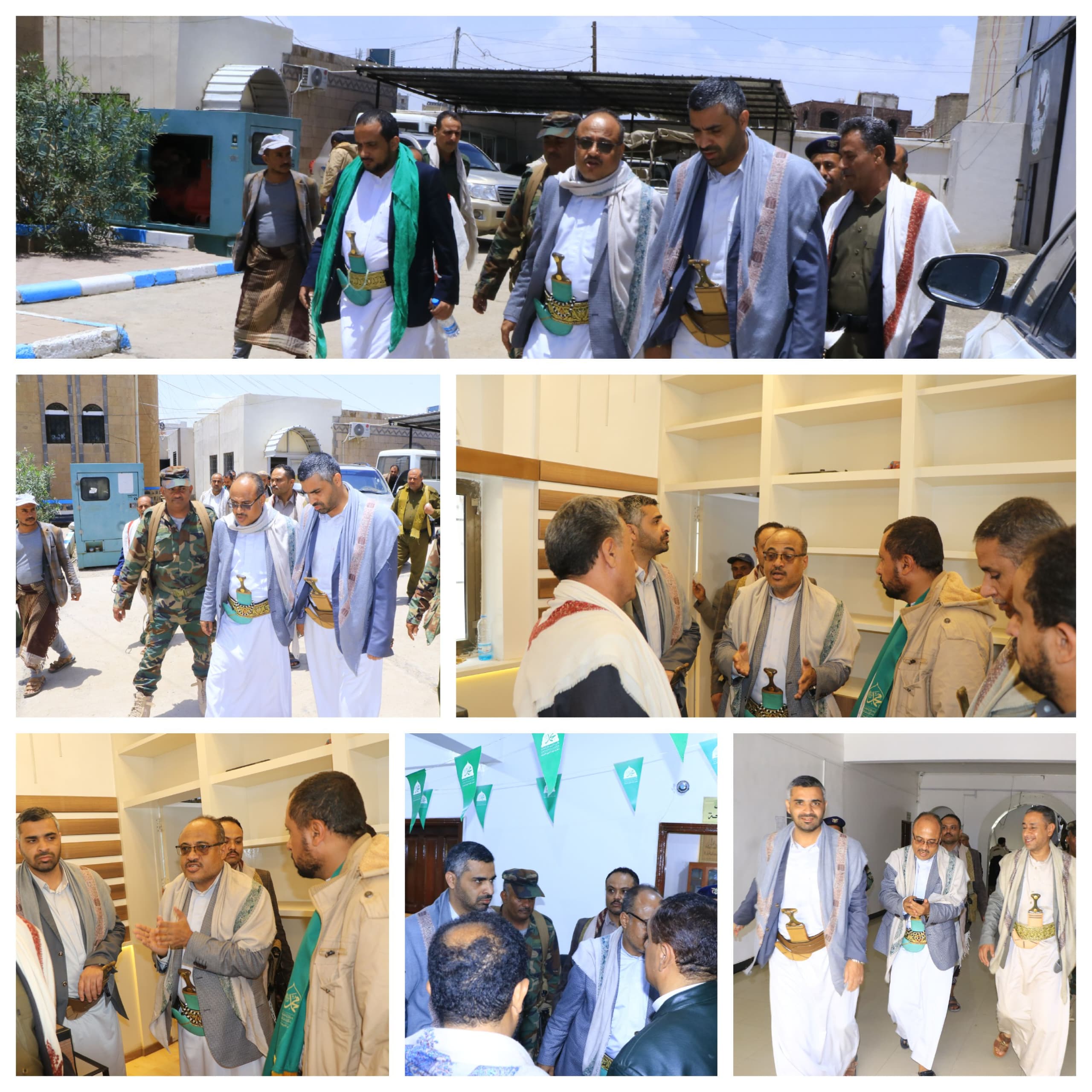 وزير العدل وحقوق الإنسان يزور مصلحة التأهيل ويتفقد أوضاع إصلاحية الأمانة المركزية