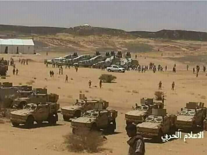 شاهد جزاء بسيط من غنائم الجيش واللجان الشعبية في مأرب .. صور