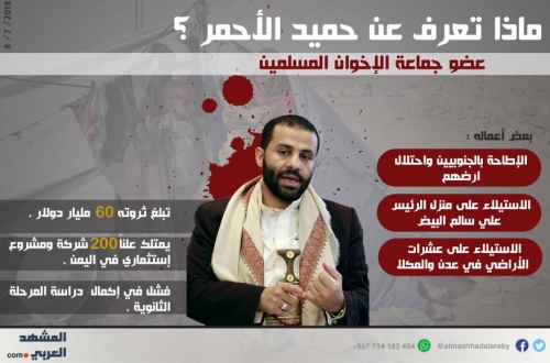 ماذا تعرف عن حميد الأحمر ؟ ( انفوجرافيك )