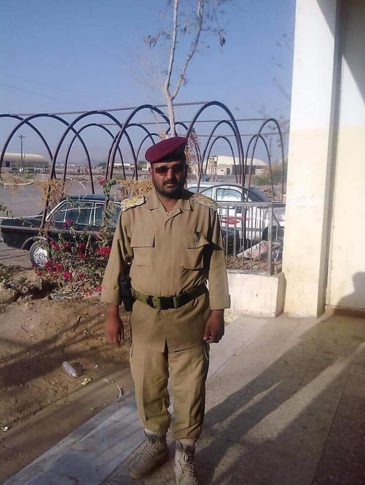 عاجل .. مقتل قائد الشرطه العسكريه في حكومة هادي في زنجبار ..( الاسم + الصوره )