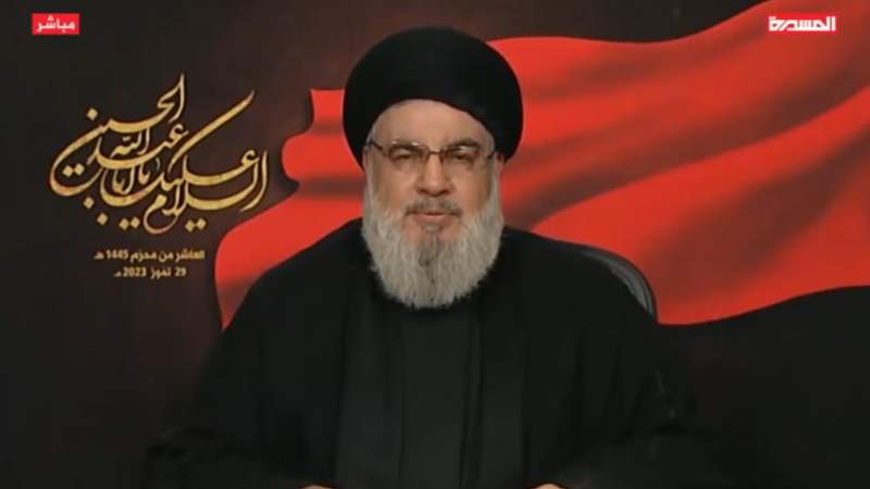 نصر الله: من حق الشعب اليمني أن يتوقف العدوان عليه