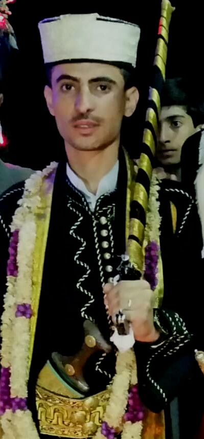 تهانينا للشاب الخلوق المجاهد / عماد علي حسن المضواحي بمناسبة زفافة الميمون 