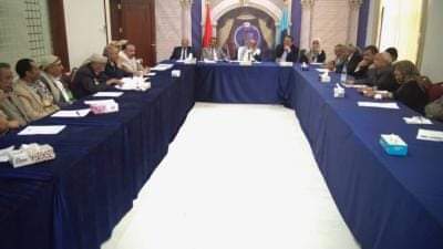 الشيخ صادق أمين ابو راس : مواقف المؤتمر الثابتة في مواجهة العدوان والدفاع عن اليمن مستمدة من نصوص ميثاقه الوطني ..