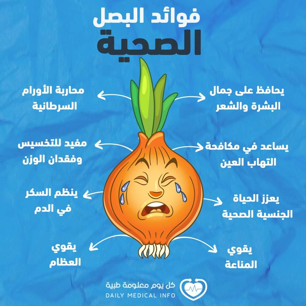 اكتشفوا الفوائد المذهلة والسحرية للبصل التي قد لا يعلمها الكثير ..