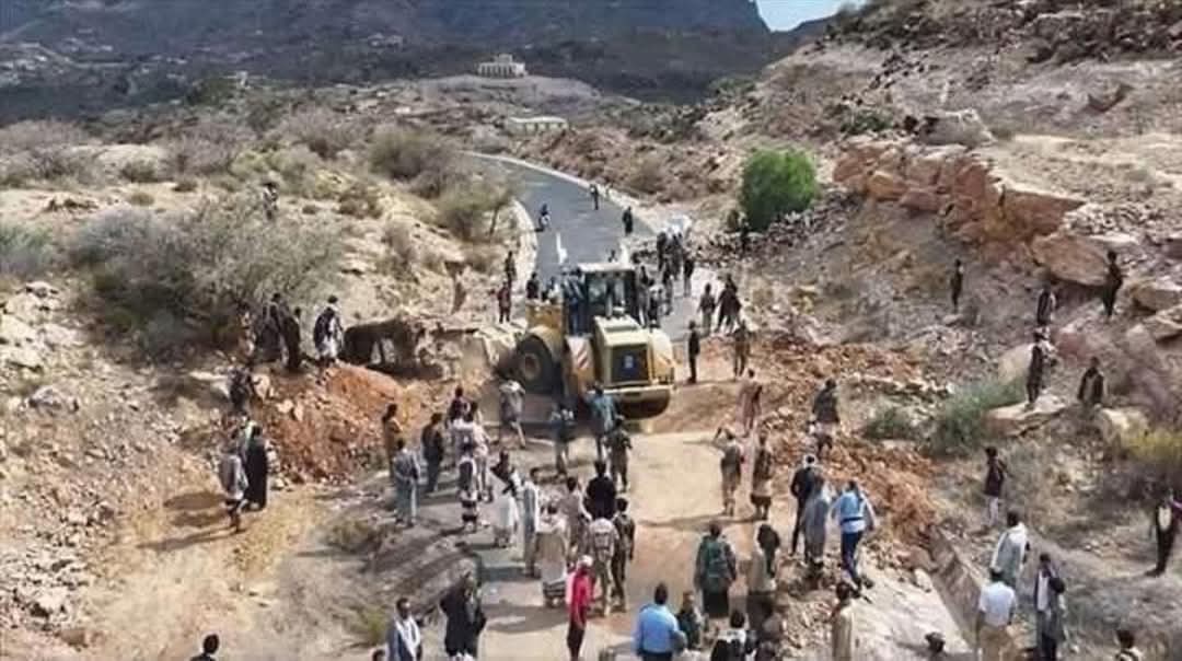 بالصور .. فتح طريق الضالع-صنعاء لهذه الأسباب