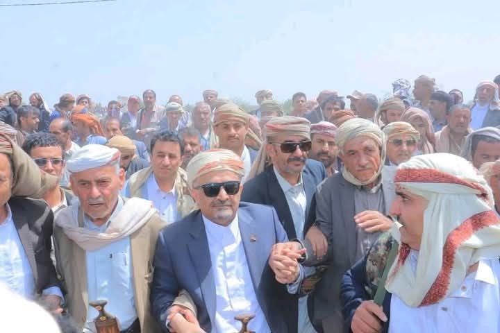 تتويج شيخ مشايخ لبني الحارث خلفا للجمعان  ..