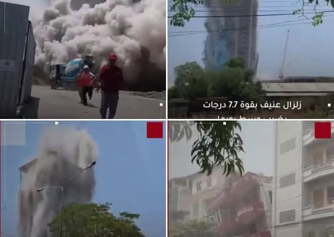 تركيا زلزال 7.7 وانهيار ناطحة سحاب وأرقام أولية للضحايا