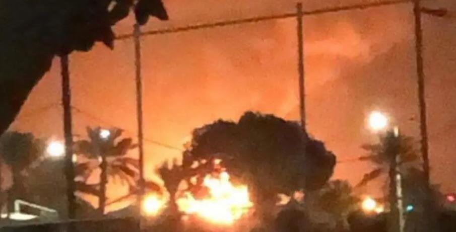 سرب من المقاتلات الامريكية طراز F16 برفقة طائرة تزود بالوقود تصل قاعدة الأمير سلطان بالرياض ومؤشرات لعودة المواجهات السعودية اليمنية