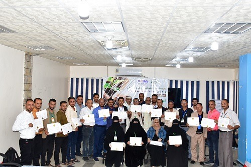نماء للتنمية تختتم برنامجاً تدريبياً في إعداد وإدارة المشاريع الإنسانية لموظفيها في فروع تعز
