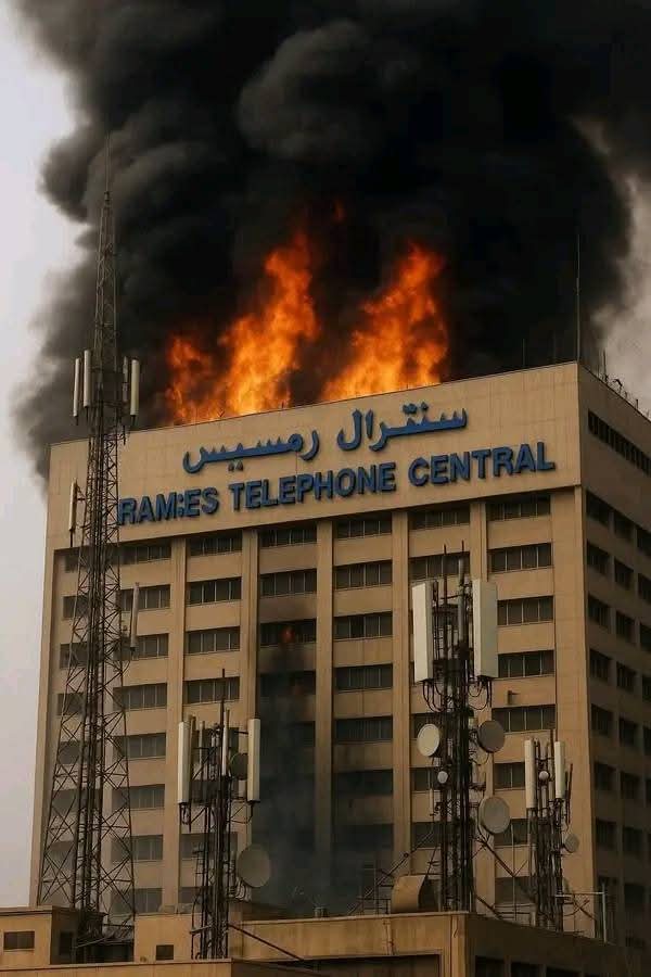 حريق ضخم يصيب المواطنيين بمصر  .. صور + تفاصيل