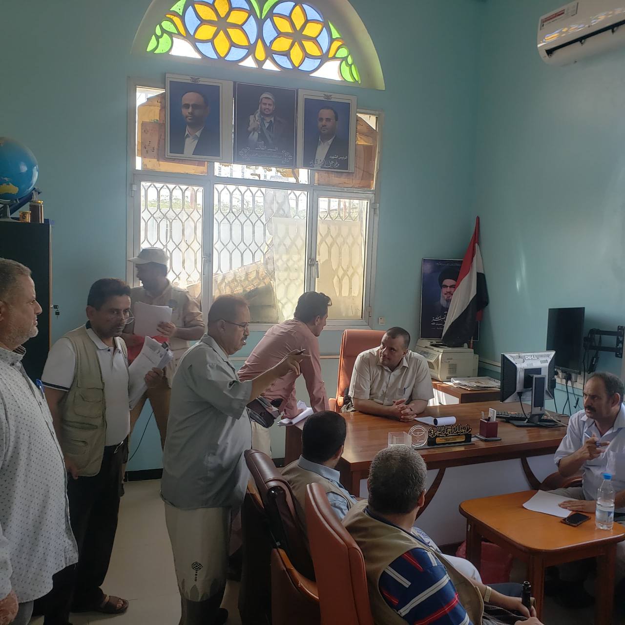 مدير عام هيئة المواصفات والمقاييس يزور فرع الهيئة بالحديدة ويطلع على سير العمل في ميناء المحافظة