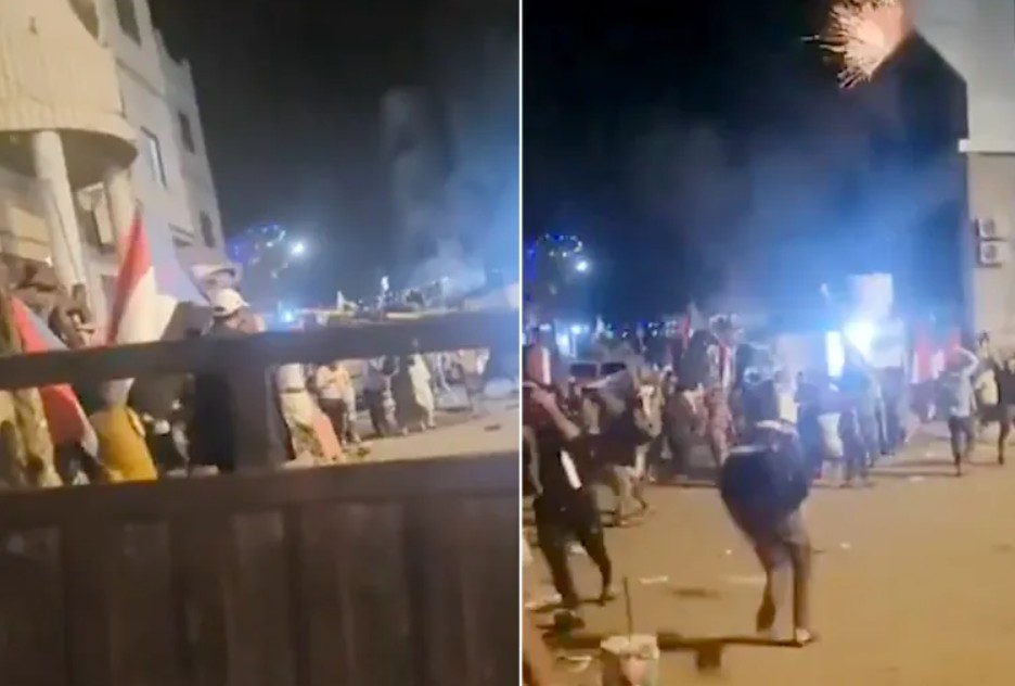 انفجارات تهز قصر 