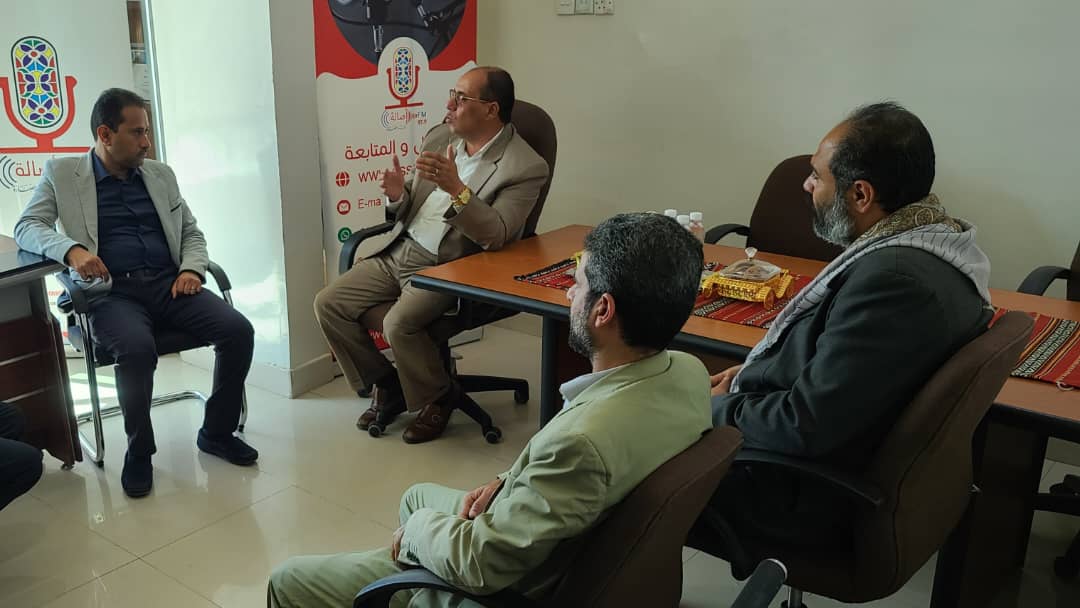 نائب وزير الإعلام ومدير الإعلام المرئي والمسموع بالوزارة يزوران إذاعة أصالة إف إم