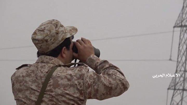 السيد الحوثي يظهر ولأول مرة من نهم ويتحدث عن انتصارات الجيش واللجان الشعبية... صور