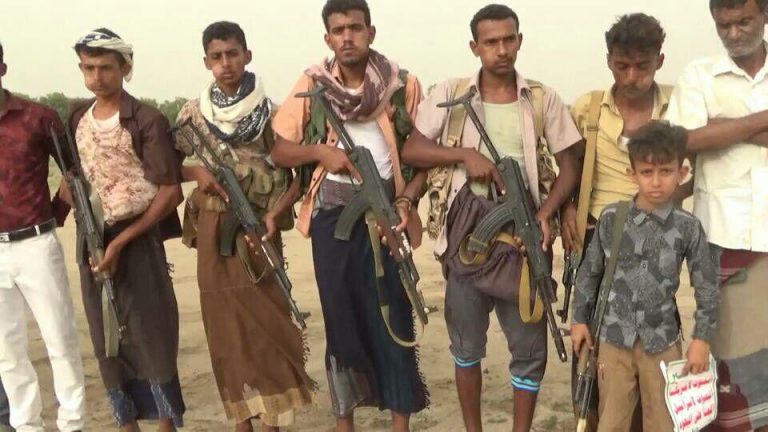 قبائل مديرية المغلاف بالحديدة ترعب قوات تحالف العدوان بهذه المشاهد