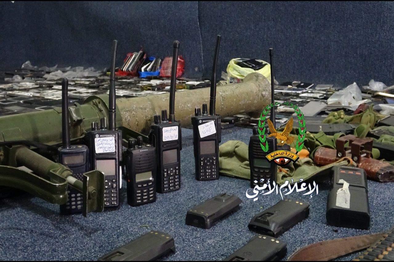 وزارة الداخلية  : مباحث العاصمة يضبط أكبر عصابة سرقة منظمة في اليمن ..صور