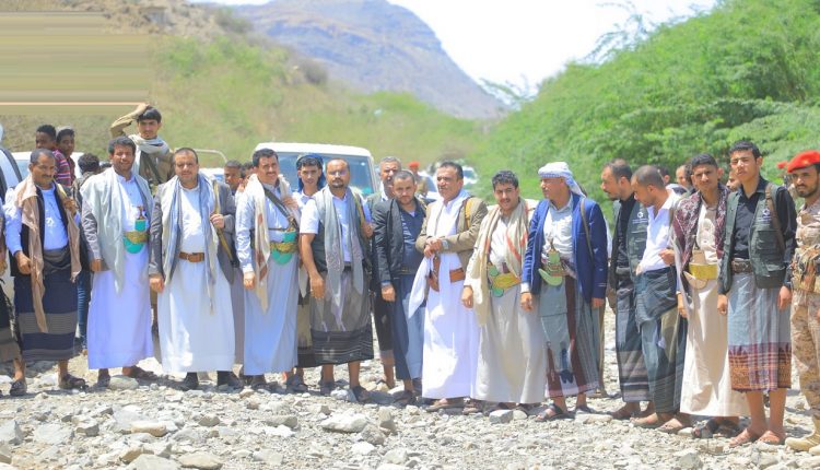 مدير هيئة المواصفات والمقاييس يزور المرابطين في جبهات مديرية مقبنة بمحافظة تعز