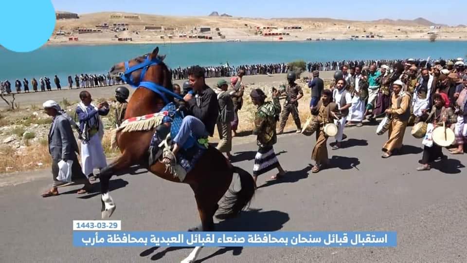 بالصور  ولأول مره يحدث في سد سيان بصنعاء ...