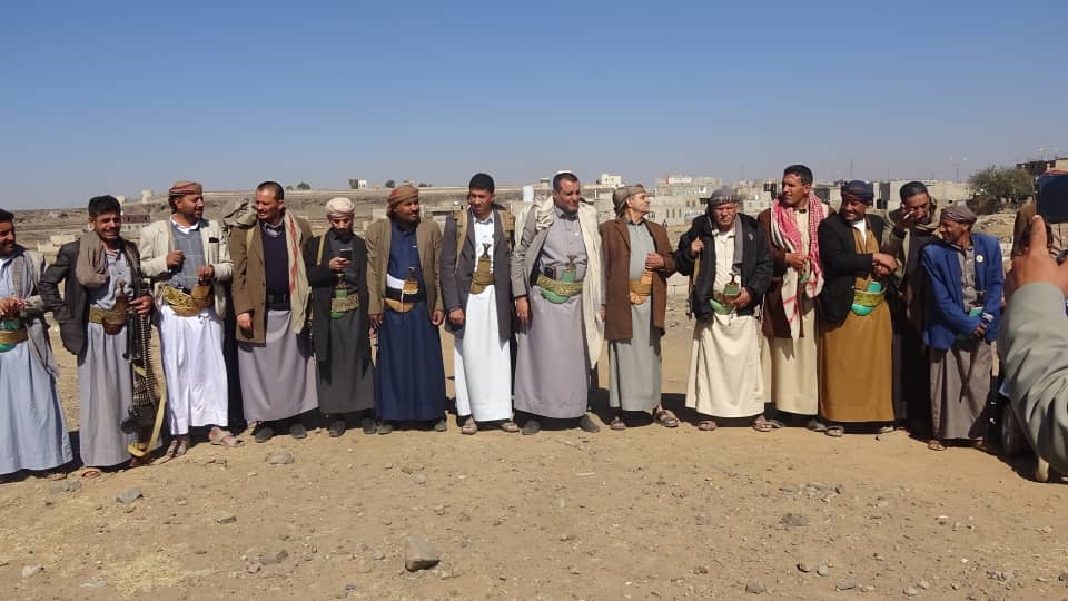 في وقفة قبلية مسلحة.. أبناء قبائل عيال سريح بعمران يعلنون النفير والجهوزية العالية لمواجهة الكيان الصهيوني