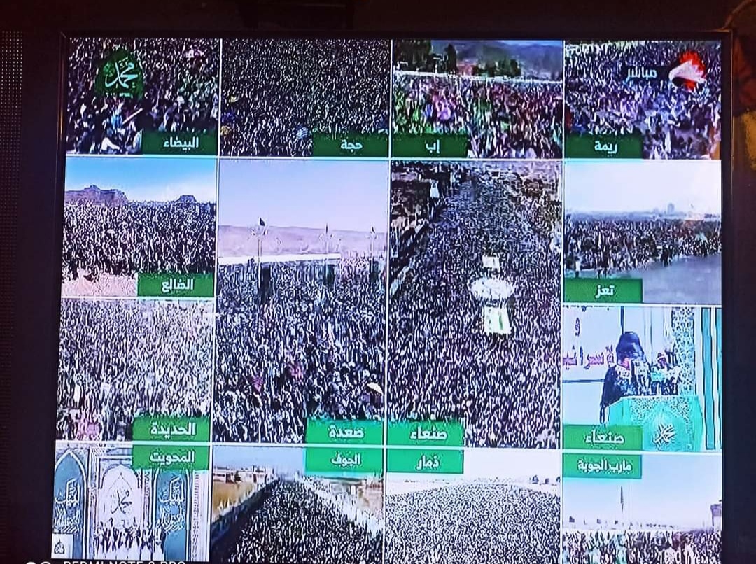 شاهد بالصورة.. ميدان السبعين يشهد حشد جماهيري كبير وغير مسبوق بمناسبة المولد النبوي الشريف