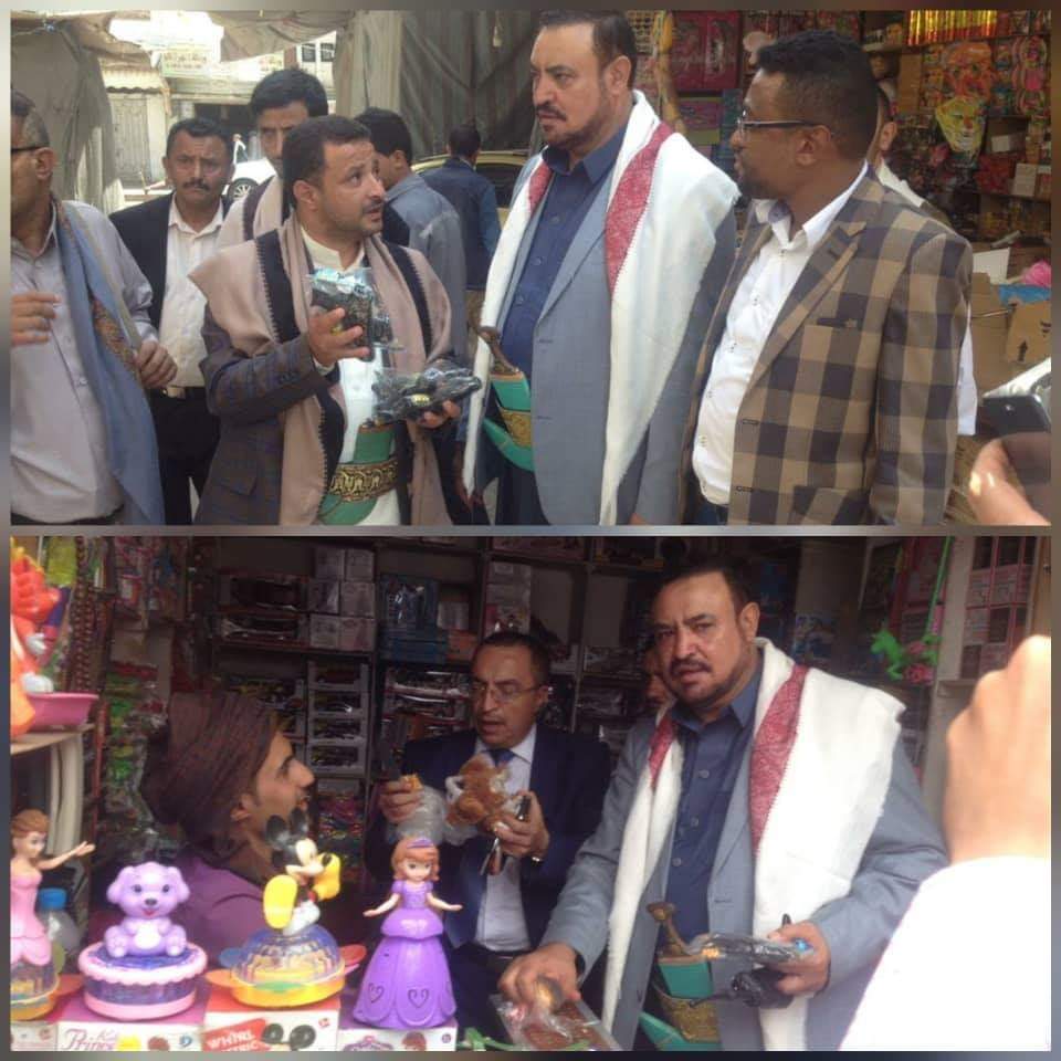 شاهد بالصور ٠٠ امين العاصمه يغلق سبعة محالات متواضعه والسبب خطير جدا؟؟