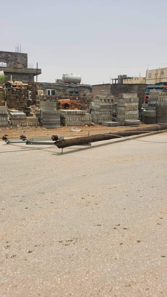 شاهد بالصور  .. عاصفة رعدية شديدة كادت أن تنهي ملامح مدينة مأرب  ..