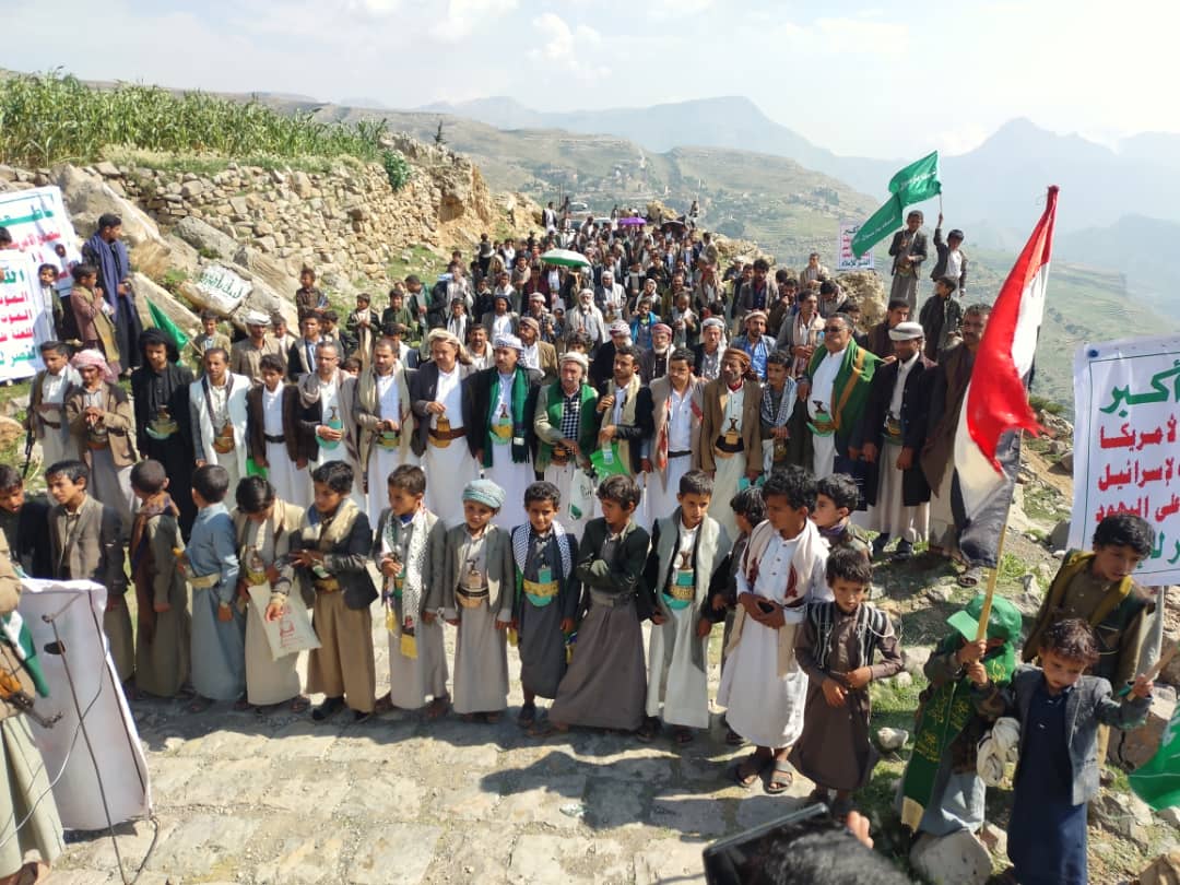 وفاءً للشهداء.. أبناء الأشْمور في عمران يؤكدون: لن نتراجع عن إسناد غزة مهما عظمت التضحيات
