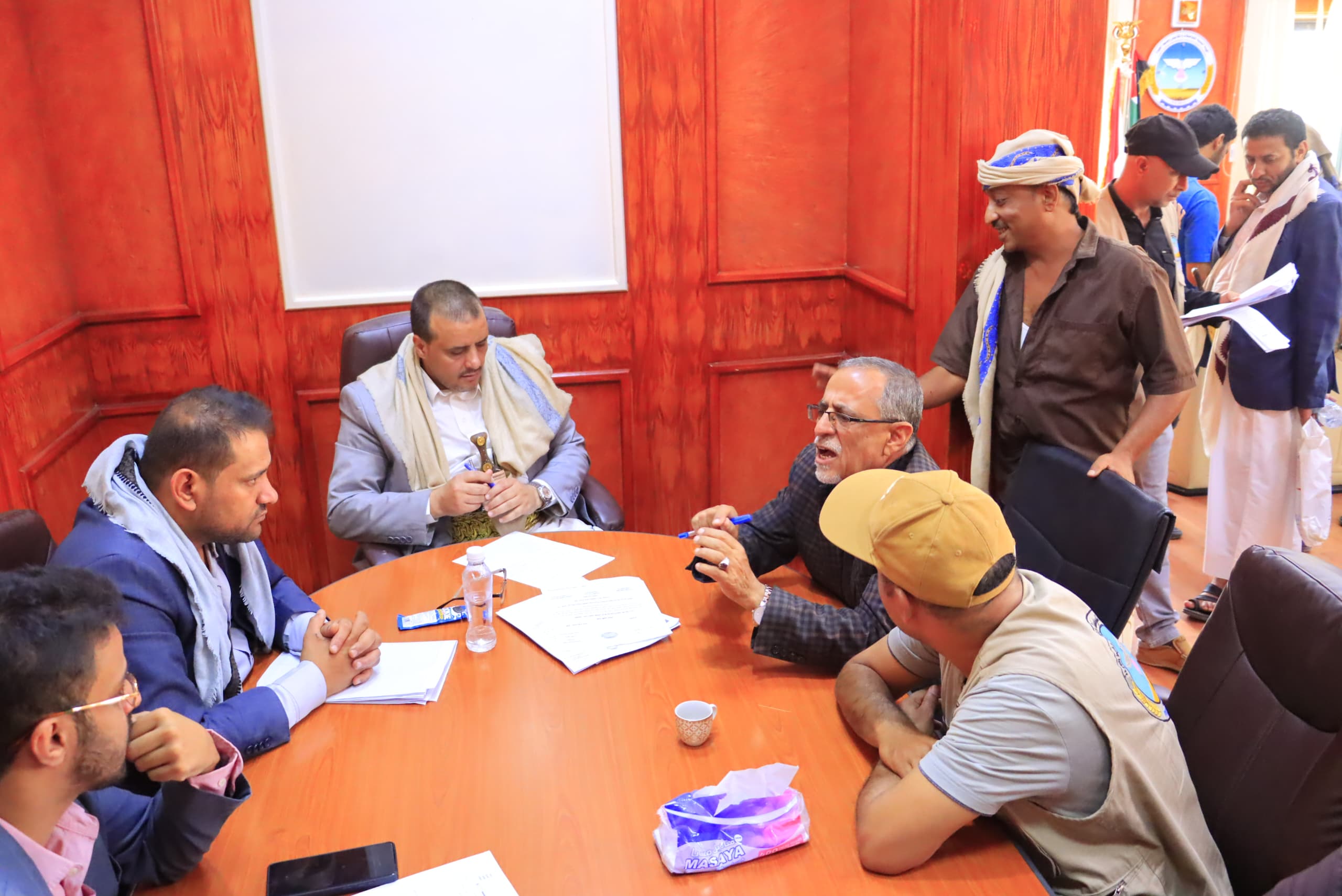 مدير عام هيئة المواصفات والمقاييس. .يلتقي التجار والمصنعين في اليوم المفتوح